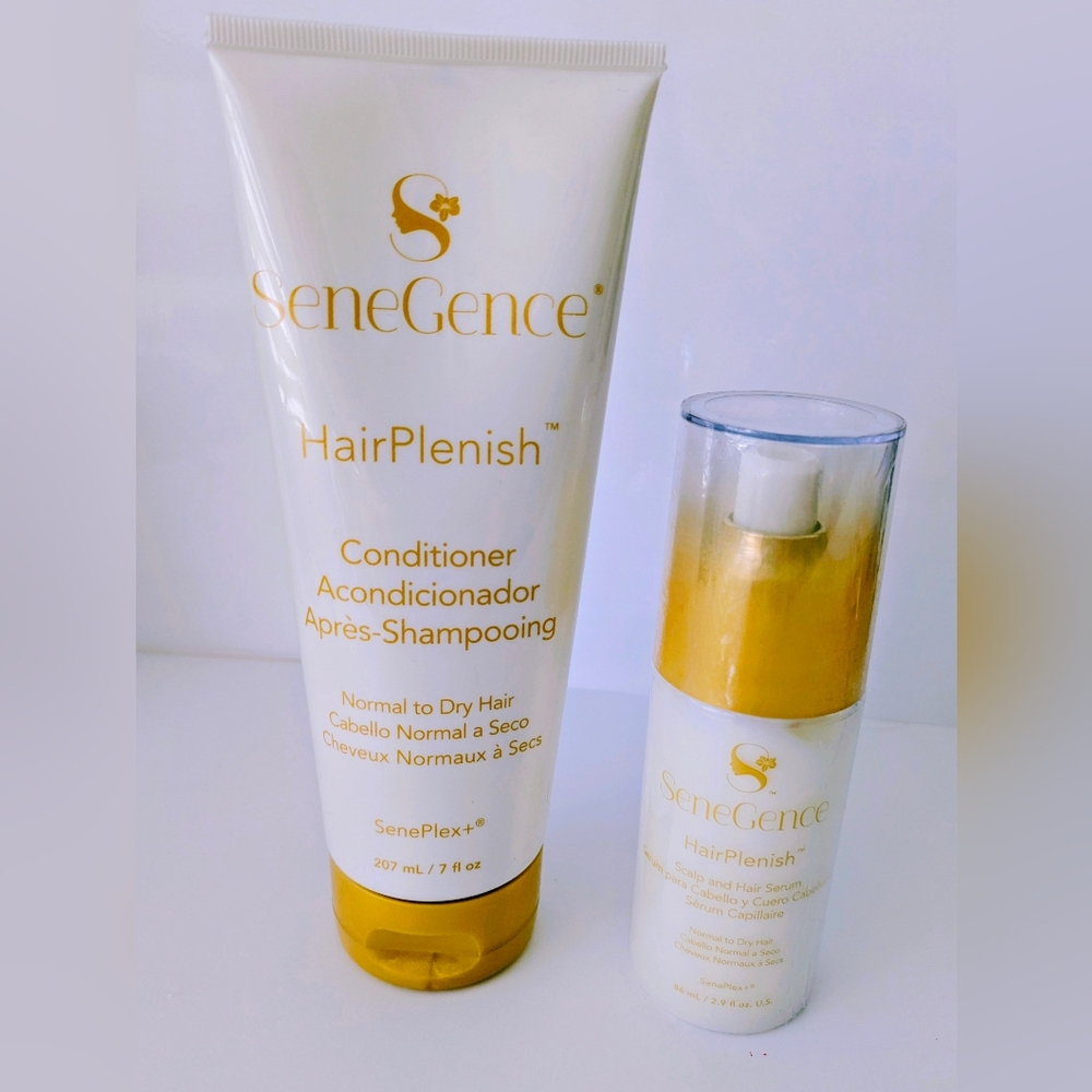 SeneGence HairPlenish Conditioner and Serum Duo